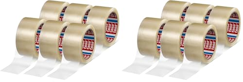 Adhésif emballage Tesa tesapack 4280 transparent - Scotch colis longue durée 50mm x 66m
