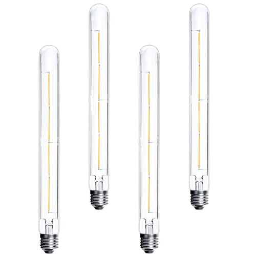 Image of BRIMAX T30 300mm(12in) Tubular Filament LED Bulbs, E27 dimmable Bulb,8W=80W Energy Saving Vintage Edison Light Bulb | 2700K Warm White | 800LM | 4-Pack