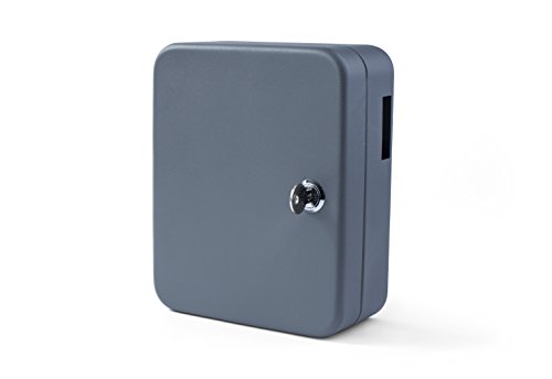 Pavo 8036653 - Armario Llavero (para 30 Llaves) Gris Oscuro