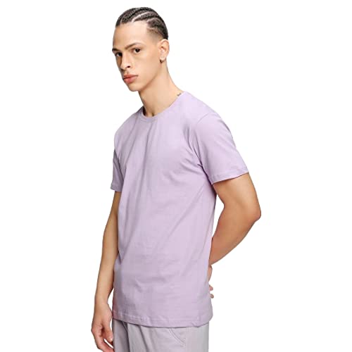 Image of Bewakoof Men's Solid Regular Fit T-Shirt