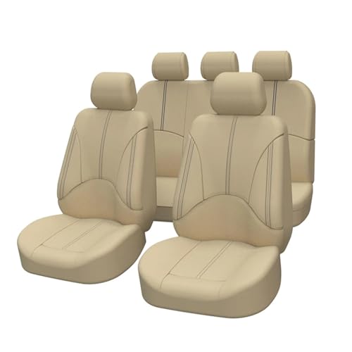 Housses sieges universelles premium beige de haute qualité pour Peugeot Expert