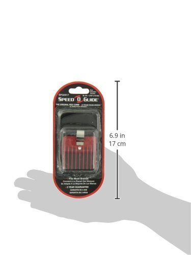 Speed-O-Guide SPG0517 Clipper Comb, Red