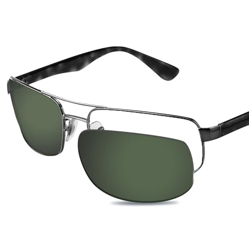 Image of 100% Precise-Fit Replacement Sunglass Lenses for RayBan RB3445 61mm