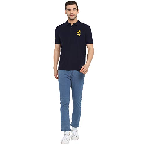 Image of Red Tape Men's Cotton Regular Fit Polo T-Shirt