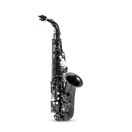 Image of BetterSax Session Alto Saxophone Matte Black Finish - Hand-Crafted Professional Saxophone - Enhanced Tone, Projection & Ergonomics - Includes Professional Hand-Finished Mouthpiece | Hand-Crafted Professional Saxophone, Enhanced Tone, Projection & Ergonomics, Includes Professional Hand-Finished Mouthpiece