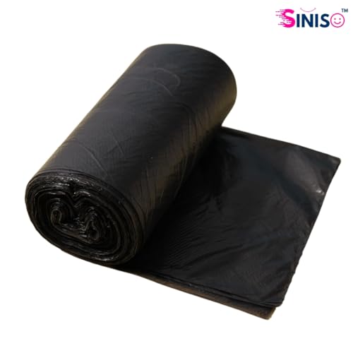 Image of Brand - Leak Proof Eco-Friendly Garbage bags | Small 17x19 inches|30 bags x 6 Roll-180 bags| For Dry & Wet Waste | Black (6)