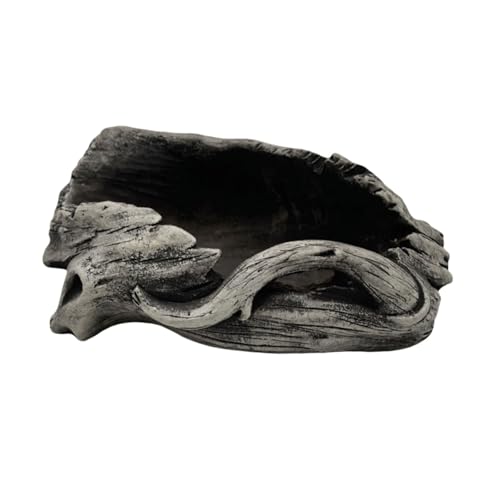 Laikoutd - Laikoutd Artificial Driftwood Planter Sculpture Resin Succulents Flower Pots Imitation Wood Pile Porous Bonsais Tree Plant Cement Plant