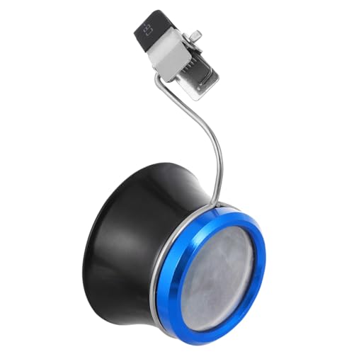 LALAFINA Loupe à lunettes à clip pour réparation de montre Loupe de bijoutier Grossissement léger et portable pour horlogers et travaux manuels fins