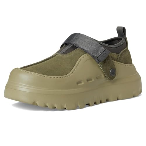 UGG Men's Peakmod LowCut Shoe, Dark Olive/Moss Green, 9