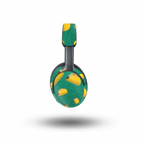 Image of MightySkins Glossy Glitter Skin Compatible with Bose QuietComfort Ultra - Tacos | Protective, Durable High-Gloss Glitter Finish | Easy to Apply, Remove, and Change Styles