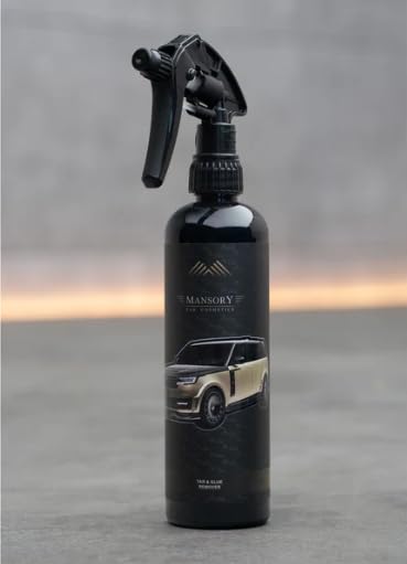 MANSORY Car Cosmetics Luxus-Autopflege-Set, 7-teilig, mit Allzweckreiniger, Glasreiniger, Quick Detailer, Shampoo und Reifenpflege