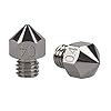 2 stks MK8 Plated Slijtvaste Nozzle Duurzaam Non-Stick 0.6mm voor CR-10 Ender 3 pro Ender 5,BQ Witbox, BQ Prusa I3 3D…