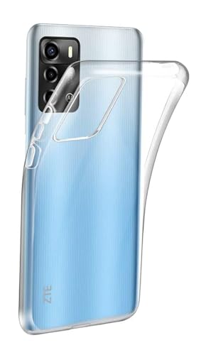 Movilear Funda Carcasa Gel Transparente para ZTE Blade V40 Vita 4G / ZTE Blade A72 4G, Ultra Fina 0,33mm, Silicona TPU de Alta Resistencia y Flexibilidad FGTR