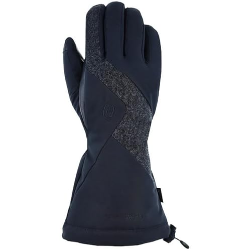 Roeckl Herren Skihandschuhe Serfaus Black-Graphite mélange 10 1/2