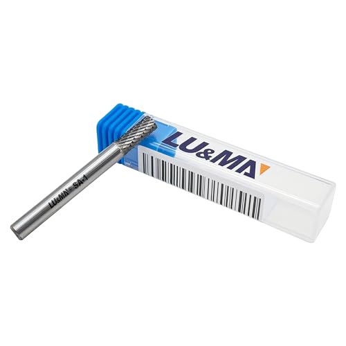 Set de 3 fresas rotativas de carburo cilíndricas miniatura 5