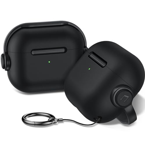Anqrp AirPods 3 ケース シリコン 全面保護 赤色 黒色 Anqrp AirPods 3 ケース シリコン 全面保護 赤色 黒色