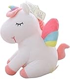 Die Plüschtiere sind sehr süß, waschbar und auf Sicherheit geprüft und für Kinder jeden Alters geeignet.