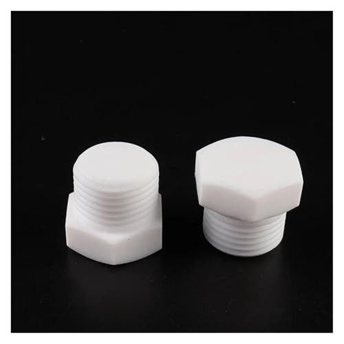 Raccord hexagonal mâle PTFE 2" NPT usiné pour circuits de fluides de haute pureté - 6