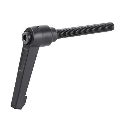 Image of Zerone M8 16-60Mm Clamping Lever Machinery Ratchet Male Threaded Stud Adjustable Handle Locking External Male Thread Clamping Lever Thread Push Button (M8*16)