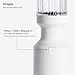 The Beast Mini Blender Plus | Mini Countertop Kitchen Blender | Blend Smoothies and Shakes, Dressings, Sauces, Dips | Extra Vessels, Straw Cap and Straws Included | 600W (Cloud White)
