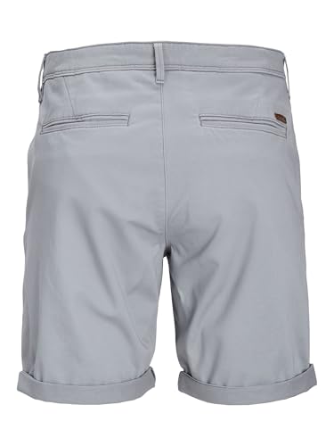 JACK & JONES Herren Chino Shorts Regular Fit 12165604,Ultimate Grey,M – Ansicht 4