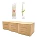 Organic Cotton Swabs Extra Large Size 756pcs, Longer Wooden Stick and More Cotton