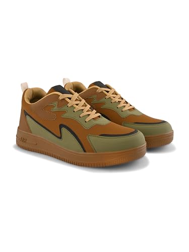 Image of Centrino Men's Sneakers | Cushioned Insole Comfortable Shoes | Trendy & Stylish Modern Sneakers | Durable Lightweight Sole Casual Walking Footwear (8182)