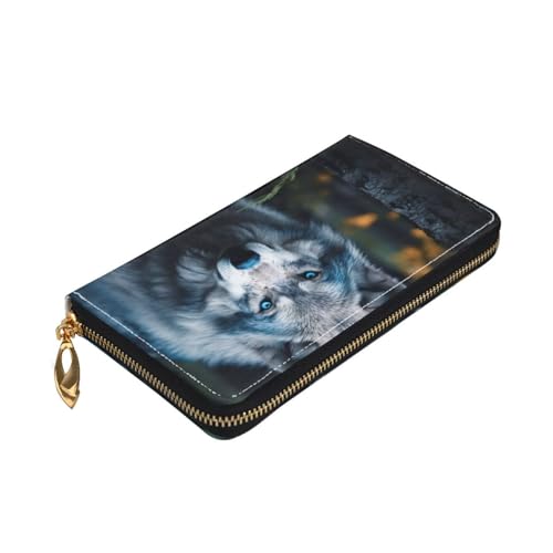 Portefeuille cuir Wolf1 avec protection RFID chic et élégant