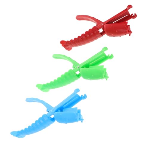 GALPADA 3pièces Éplucheur Écrevisses Portable Outil Précis pour Décortiquer Crevettes Et Crustacés sans Salissure Protège Ongles Usage Cuisine