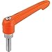 Adjustable Handles 0.99 M12 Orange