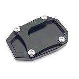Almohadilla de extensión lateral hecha de aluminio CNC con gran resistencia al impacto, muy duradera, diseño estandarizado, conexión fuerte, no es fácil de aflojar.