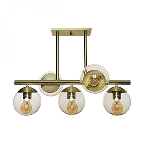 Infinitylux Lustre Bola 50x60X50 5 Lampada Bivolt REF 20 Bronze