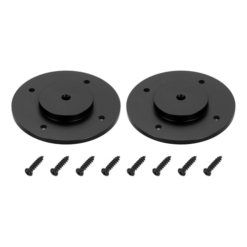 Adaptateur de trépied 1/4" PATIKIL en aluminium avec plaque de 40mm et vis pour moniteur
