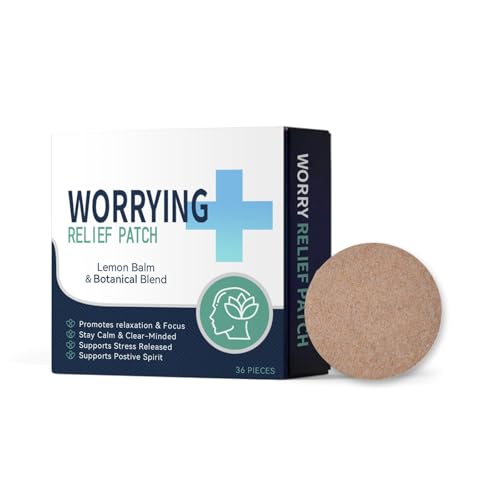 Parches Calmantes Para Aliviar El Estrés,Apoyo al estrés y la ansiedad,Alivio Del Estrés Apoyo Natural Del Estado De Ánimo Para Hombres Y Mujeres Para Aplica En La Sien O Detrás De La Oreja