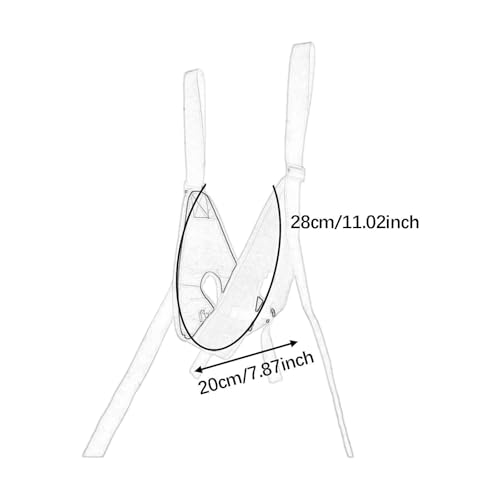 Tracción cervical portátil con arnés de suspensión ajustable para cuello rígido 3