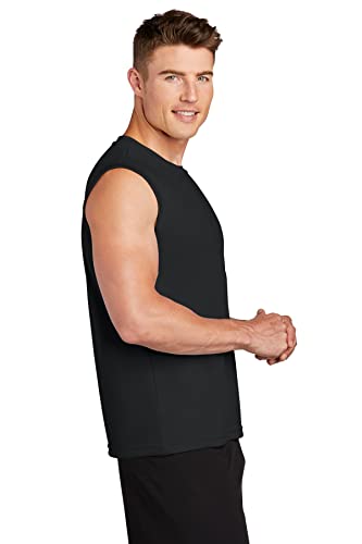 DRIEQUIP Mens Sleeveless Moisture Wicking Muscle T-Shirts. XS-4XL3
