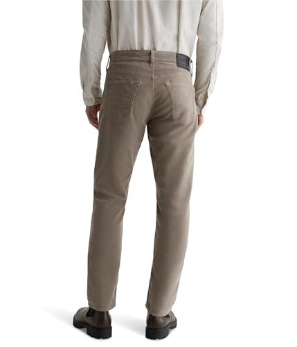 AG Mens Everett Slim Straight Brushed Moleskin Pants Faded Ashwood 34x342