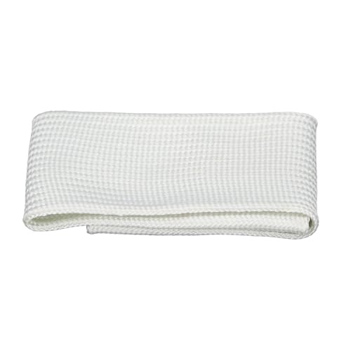 Welding Finger Cot XL Size White Glass Fiber TIG Welding Finger Sleeve, Thermal Insulation Fingertip Protector 320x55mm, Pocket Size Fingertip Cover for TIG Gloves