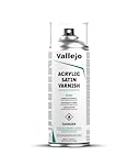 Vallejo Satin Acrylic Spray Varnish, 400ml (Household Varnish)
