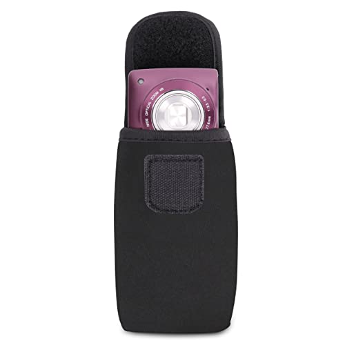 Funda pequeña para cámara digital con mosquetón USA Gear