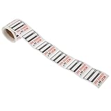 Yardwe Service Due Stickers for Cars Removable Waterproof Oil Change Reminder Labels Black 150pcs Roll