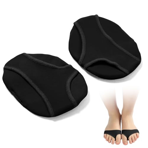 Ballenpolster Vorfuß,Metatarsal Pads,Mittelfußpolster Hallux Valgus,Komfortables Zehenpolster Einlagen,Ballenschutz Fußüberzug Weichem,Vorfußpolster für Damen & Herren,Schmerz Druckentlastung