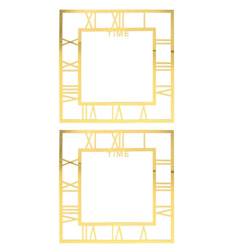 VILLCASE �Ǌ|�����v�X�e�b�J�[ 2���Z�b�g - 9.8�C���`×9.8�C���` �S�������v�f ���[�}����&�X�N�G�A���ʎd�グ - ���r���O���[��/��/�Q���p���_���z�[���f�R���[�V���� �_�[�N�S�[���h