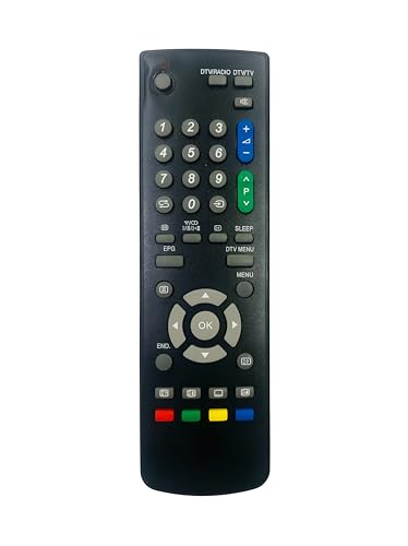 Image of Upix LCD /LED Remote No. 386, Compatible /Replacement for Sharp LCD /LED TV Remote Control (Exactly Same Remote Will Only Work)