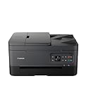 Canon PIXMA TS7450i Imprimante Multifonction Couleur Tout-en-Un - Imprimante Wi-FI, Chargeur Automatique de Documents, Impression Multimédia Créative - Imprimante Couleur Polyvalente