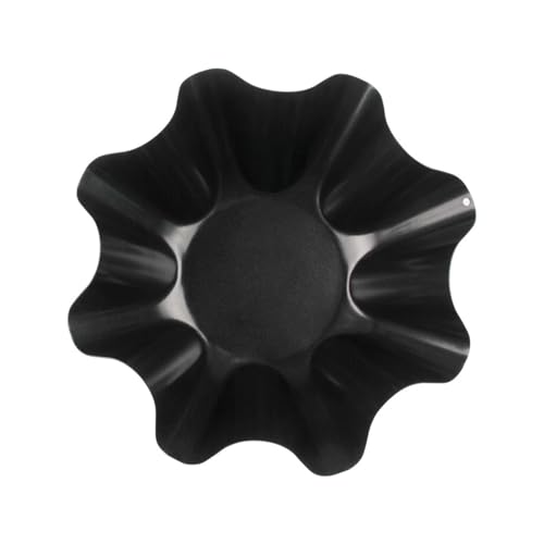 Beimus Molde antiadherente de acero al carbono para tortillas decorativas con forma de flor, moldes para varios horneados