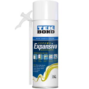 Espuma Expansiva PU Poliuretano 500ml 320g Tekbond