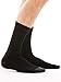 Bolter 18 Pack Men's Athletic Crew Socks for All Day Comfort Fully Synthetic (8-12, Black)