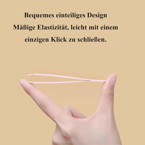 1 Stück Pinzetten Set mit Etui zum Augenbrauen zupfen,Pinzette Augenbrauen Zupfen aus Rostfreiem Stahl für Die Gesichtsbehandlung, zum Zupfen der Augenbrauen,Pretty in Rosa