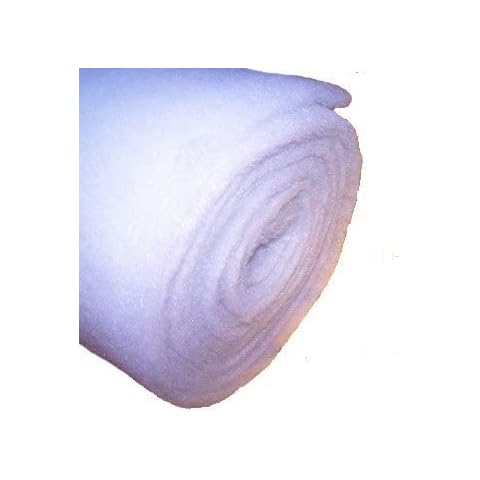 Love Aquatics 1 Metre Roll of 35-45mm Filter Wool/Floss for Aquarium and Pond Filters… Cover